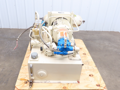 Vickers Hydraulic Power Unit 1000PSI 7GPM 60 Gallon Tank 230/460V 3Ph
