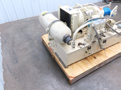Vickers Hydraulic Power Unit 1000PSI 7GPM 60 Gallon Tank 230/460V 3Ph