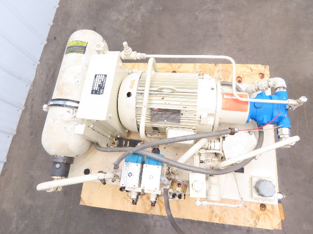 Vickers Hydraulic Power Unit 1000PSI 7GPM 60 Gallon Tank 230/460V 3Ph