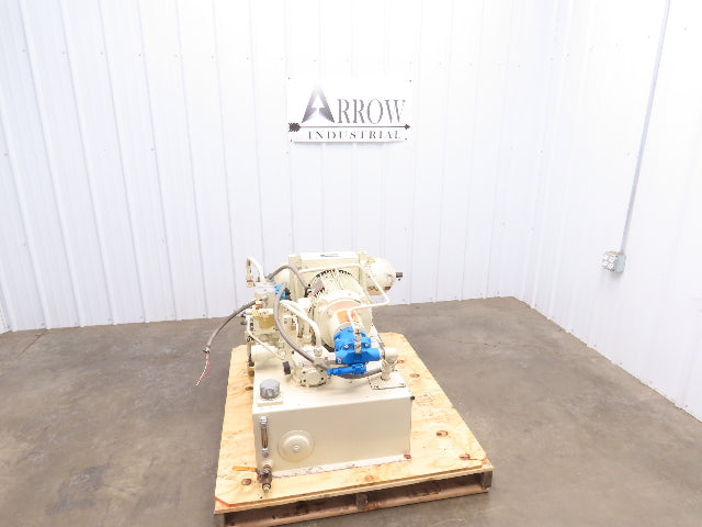 Vickers Hydraulic Power Unit 1000PSI 7GPM 60 Gallon Tank 230/460V 3Ph