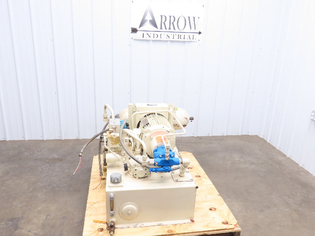 Vickers Hydraulic Power Unit 1000PSI 7GPM 60 Gallon Tank 230/460V 3Ph