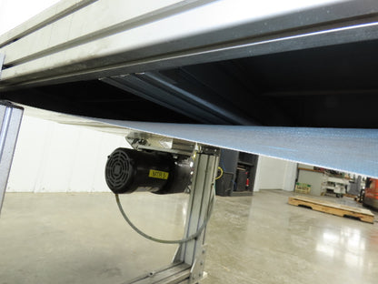 CBW 26"W x 63"L Slider Bed Conveyor 25"Belt .33Hp 230/460V 3PH 38FPM Belt Drive 24"H