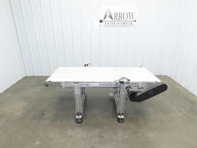 CBW 26"W x 63"L Slider Bed Conveyor 25"Belt .33Hp 230/460V 3PH 38FPM Belt Drive 24"H