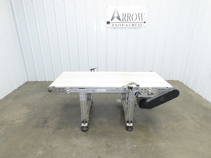 CBW 26"W x 63"L Slider Bed Conveyor 25"Belt .33Hp 230/460V 3PH 38FPM Belt Drive 24"H