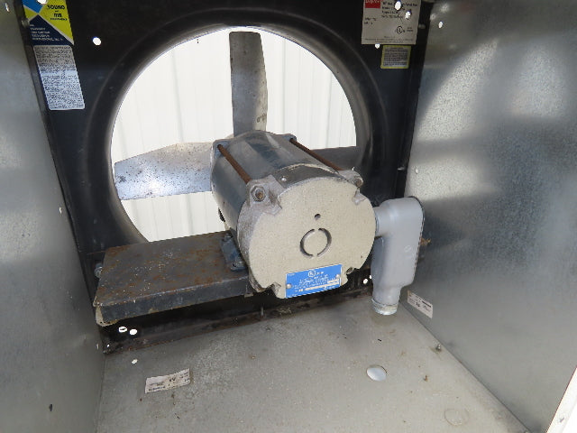 Dayton 16" Cabinet Exhaust Fan 1/4Hp 1725rpm 115/230V 1PH Haz Loc Motor