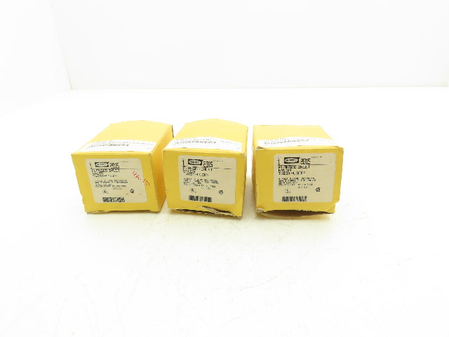 Hubbel 2815 L21-30P Locking Inlet 4 Pole 5 Blade 30A 120/208VAC 3Ph Lot of 3