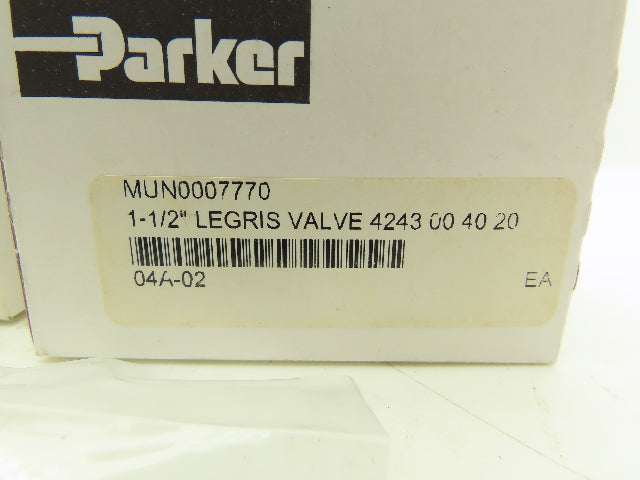 Parker KGVV0108 Axial Valve Seal Kit 7 Pieces Rebuild Kit 1-1/2" Sealed Lot of 3