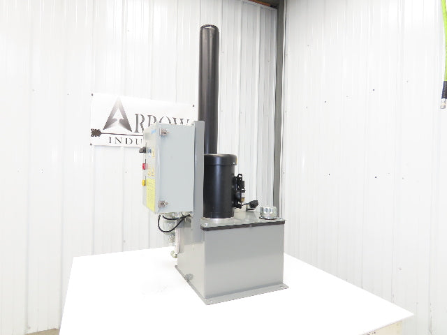 Dynisco HPU-25 Hydraulic Power Unit 0.9GPM 10 Gal 2Hp 230/460V 3Ph Accumulator