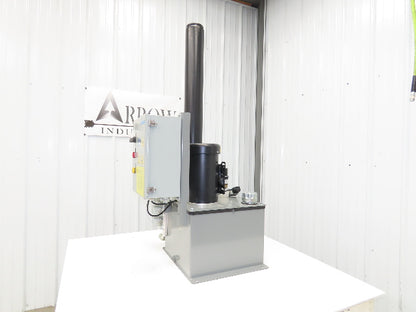Dynisco HPU-25 Hydraulic Power Unit 0.9GPM 10 Gal 2Hp 230/460V 3Ph Accumulator