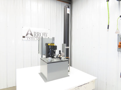 Dynisco HPU-25 Hydraulic Power Unit 0.9GPM 10 Gal 2Hp 230/460V 3Ph Accumulator