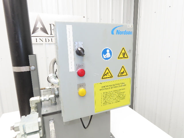 Dynisco HPU-25 Hydraulic Power Unit 0.9GPM 10 Gal 2Hp 230/460V 3Ph Accumulator