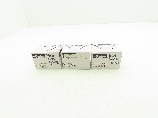 Parker KGVV0109 Axial Valve Seal Kit 7 O-Rings/Seals 2" Sealed Lot of 3