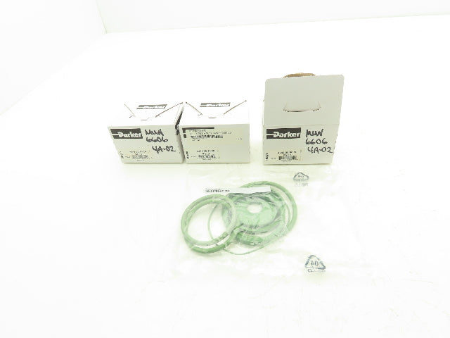 Parker KGVV0109 Axial Valve Seal Kit 7 O-Rings/Seals 2" Sealed Lot of 3