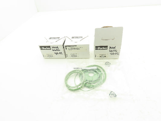 Parker KGVV0109 Axial Valve Seal Kit 7 O-Rings/Seals 2" Sealed Lot of 3