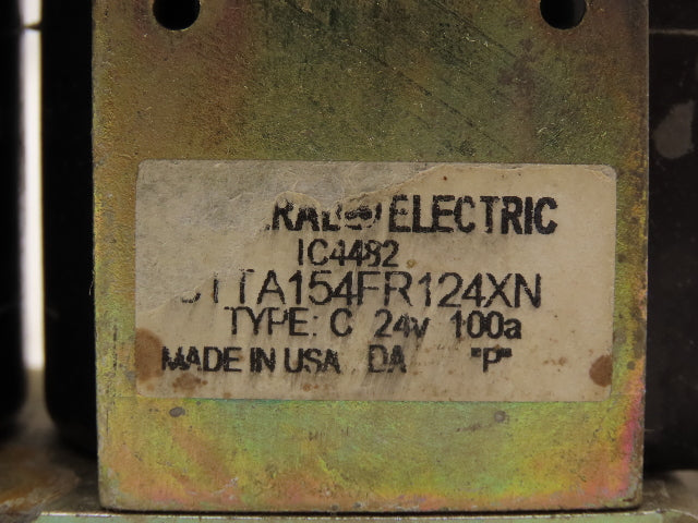 General Electric CTTA154FR124XN Contactor Reversing Forklift 100A 24VDC