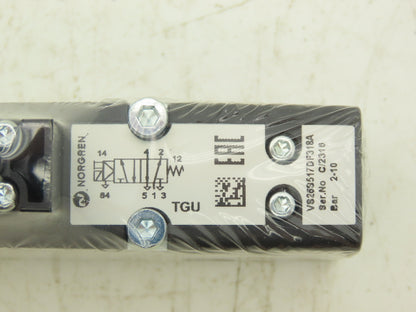 Norgren VS26S517DF318A Pneumatic Control Valve VS26 Series 5/2 Way 115 VAC