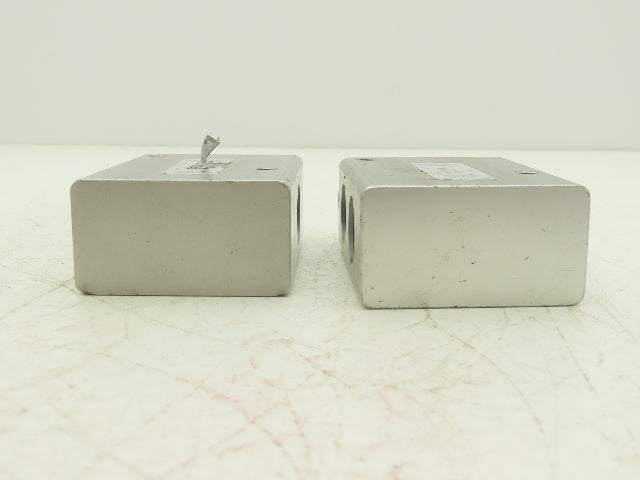 Norgren 8020871-0247-D Pneumatic Solenoid Valve 3/2-Pos Missing Coil Lot of 2