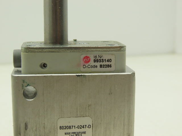 Norgren 8020871-0247-D Pneumatic Solenoid Valve 3/2-Pos Missing Coil Lot of 2