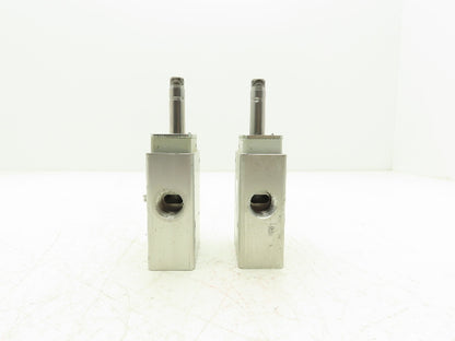 Norgren 8020871-0247-D Pneumatic Solenoid Valve 3/2-Pos Missing Coil Lot of 2