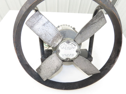 Dayton 4C133A 16" Exhaust Fan 20"OD 1/4Hp 1725rpm 115V 1PH Haz Loc Motor 6K734S