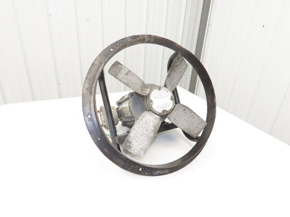 Dayton 4C133A 16" Exhaust Fan 20"OD 1/4Hp 1725rpm 115V 1PH Haz Loc Motor 6K734S