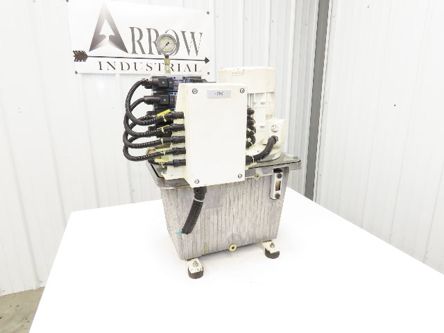 Rexroth 1PF2G241/005RC20KB Hydraulic Power unit 2GPM 5 Gal 2500 PSI 440/480V 3Ph