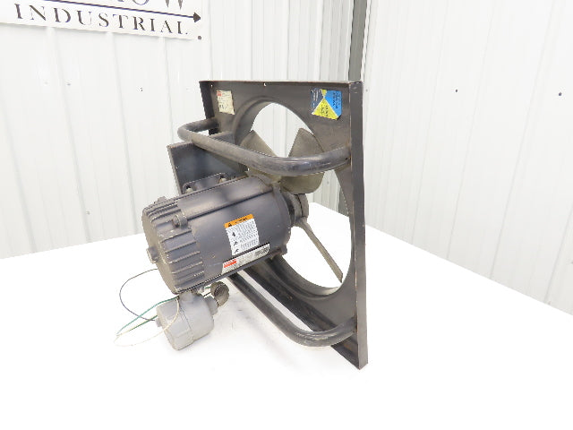 Dayton 3XK37 16" Exhaust Fan 1/4Hp 1725rpm 115V 1PH Haz Loc Motor 20"Sq Frame