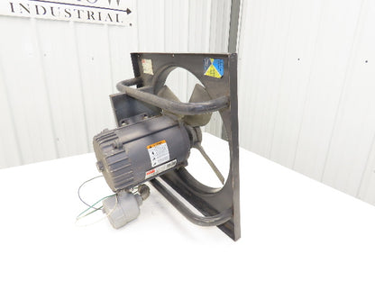 Dayton 3XK37 16" Exhaust Fan 1/4Hp 1725rpm 115V 1PH Haz Loc Motor 20"Sq Frame