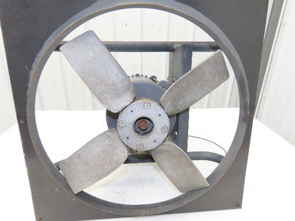 Dayton 3XK37 16" Exhaust Fan 1/4Hp 1725rpm 115V 1PH Haz Loc Motor 20"Sq Frame
