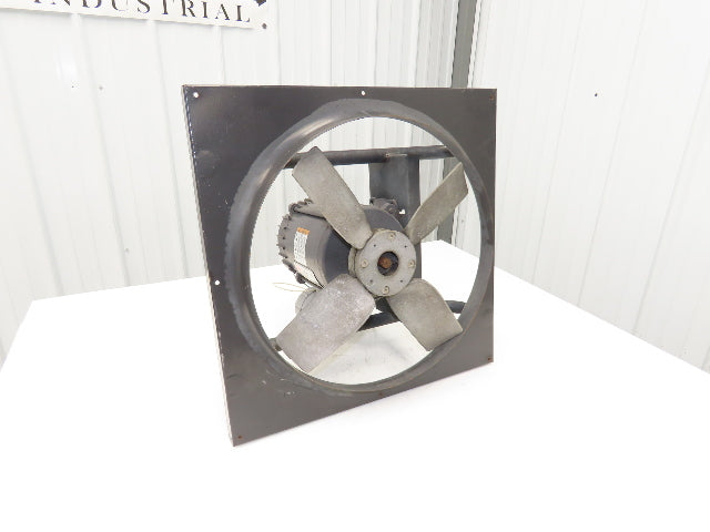 Dayton 3XK37 16" Exhaust Fan 1/4Hp 1725rpm 115V 1PH Haz Loc Motor 20"Sq Frame