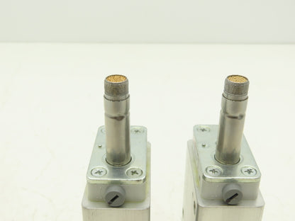 Norgren 8020871 Pneumatic Solenoid Valve 3/2-Pos 150 PSI Missing Coil Lot of 2