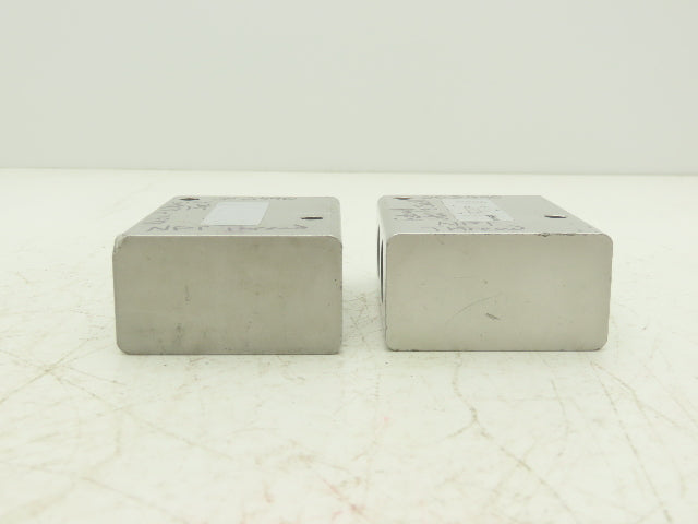 Norgren 8020871 Pneumatic Solenoid Valve 3/2-Pos 150 PSI Missing Coil Lot of 2