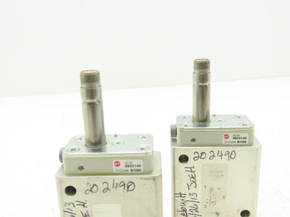 Norgren 8020871 Pneumatic Solenoid Valve 3/2-Pos 150 PSI Missing Coil Lot of 2