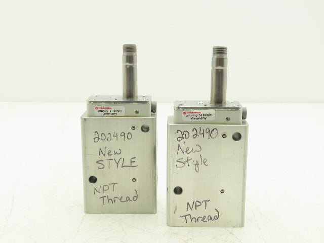 Norgren 8020871 Pneumatic Solenoid Valve 3/2-Pos 150 PSI Missing Coil Lot of 2