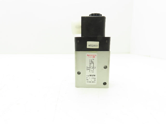 Norgren 8012750 Pneumatic Solenoid Valve 3/2-Pos 24 VDC 145 PSI 1/4" NPT