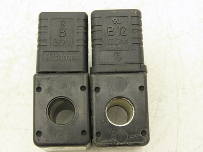 Norgren 0246 Solenoid Coil STD 24 VDC 6 Watt 1/2" Post Hole Lot of 2