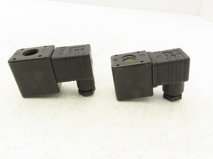 Norgren 0246 Solenoid Coil STD 24 VDC 6 Watt 1/2" Post Hole Lot of 2