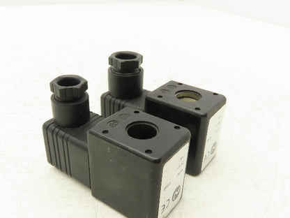 Norgren 0246 Solenoid Coil STD 24 VDC 6 Watt 1/2" Post Hole Lot of 2