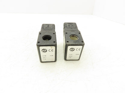 Norgren 0246 Solenoid Coil STD 24 VDC 6 Watt 1/2" Post Hole Lot of 2