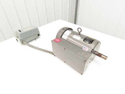 Baldor L3612TM AC Motor 5Hp 1725 RPM 230V 1PH 184T Single Phase Pressure Washer