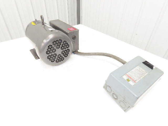 Baldor L3612TM AC Motor 5Hp 1725 RPM 230V 1PH 184T Single Phase Pressure Washer