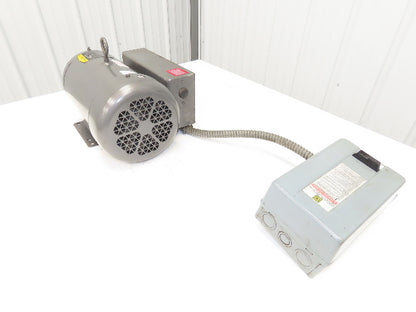 Baldor L3612TM AC Motor 5Hp 1725 RPM 230V 1PH 184T Single Phase Pressure Washer
