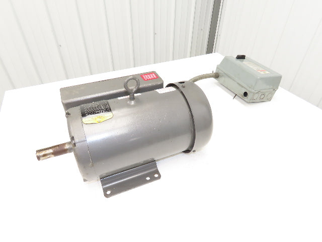 Baldor L3612TM AC Motor 5Hp 1725 RPM 230V 1PH 184T Single Phase Pressure Washer