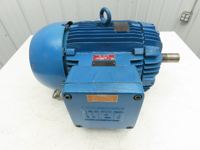 WEG XPBL-15-254T AC Motor 15Hp 1760 RPM 230/460V 3PH 254T Severe Duty
