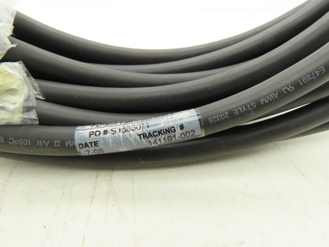 Flex-Cable FC-XXFPMP-16S-M015 Servo Motor Cable Single End Female 4 Pole 50'