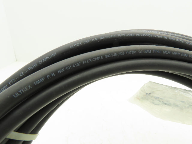 Flex-Cable FC-XXFPMP-16S-M015 Servo Motor Cable Single End Female 4 Pole 50'