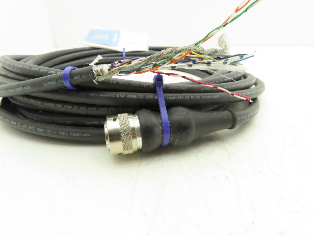 Flex-Cable FC-XXFPMP-16S-M012 Servo Motor Cable Single End Female 19 Pin 40'