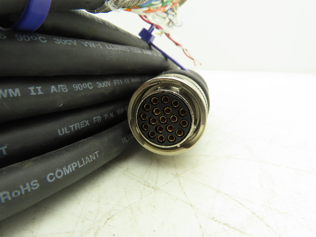 Flex-Cable FC-XXFPMP-16S-M012 Servo Motor Cable Single End Female 19 Pin 40'