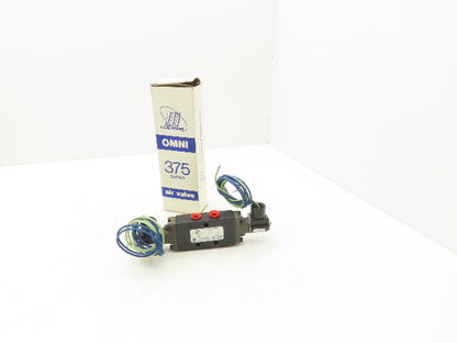 ISI Fluid Power 375-37-001-37 Pneumatic Solenoid Directional Valve 4/2 120 VAC