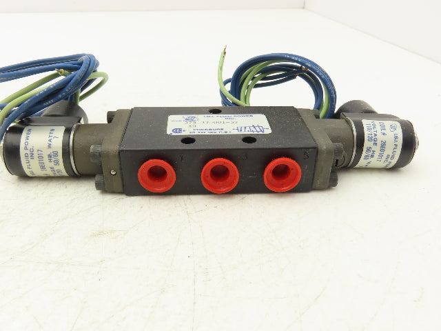 ISI Fluid Power 375-37-001-37 Pneumatic Solenoid Directional Valve 4/2 120 VAC
